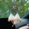 Vintage Creative Feathers Dream Catcher Mini Window Hangings Car Pendants Handmade Wind Chimes For Girls Holidays Gifts