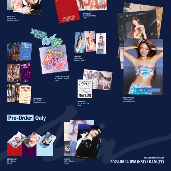 NAYEON (TO GANGER) - ANDRE MINIALBUM [NA] [Tilfeldig versjon]