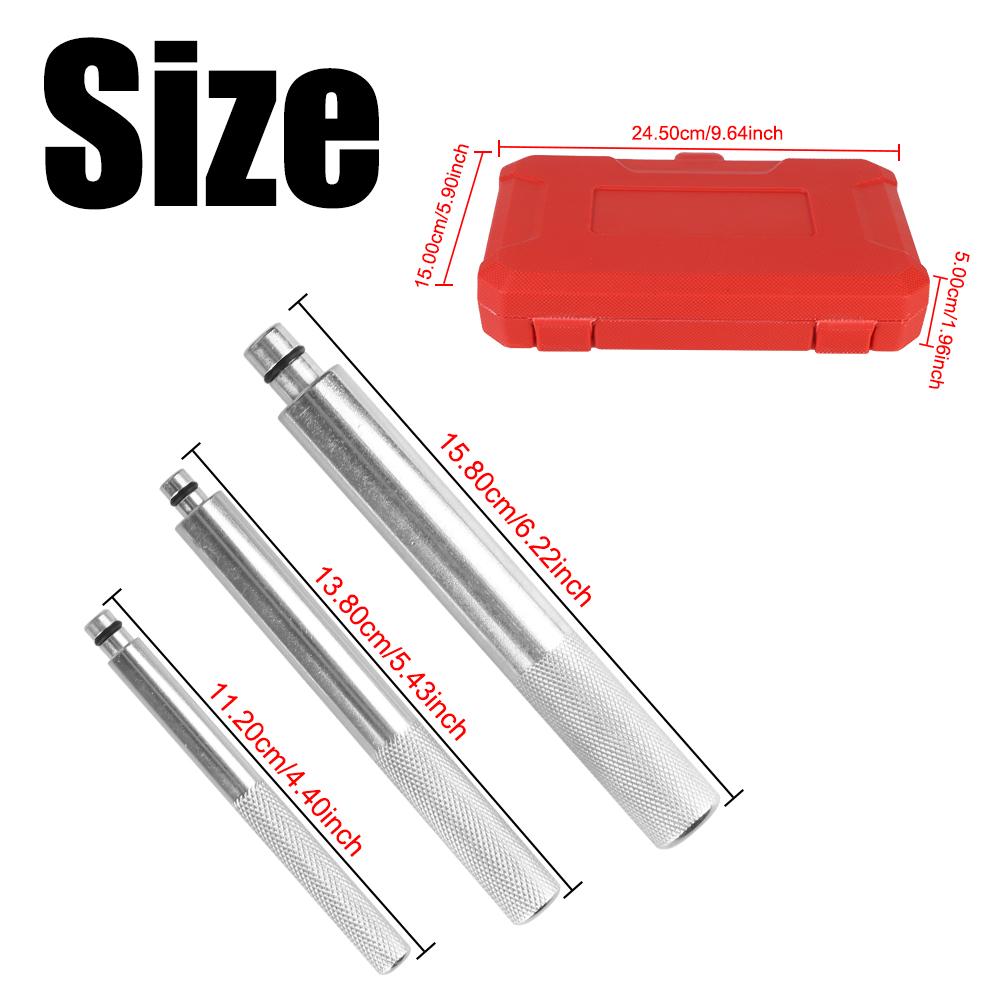 Seal Driver Installer Aluminum Wheel Bearing Kit Remover Automotive Tools Bearing Disassembly Tool Repair Kit 17 Pcs/Set