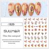 Tulip Pink 3D Floral Nail Art Stickers - Spring Self-Adhesive DIY Decorations