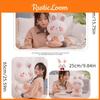 Cute Bunny Plush Toy For Children's Bedtime Cuddles Fluffy Rabbit Doll