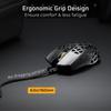 LTC GM023 Wireless Gaming 79g Honeycomb Ergonomic Gaming DPI 6 Programmable Professional Software Tri-Mode Mouse, Ultra-Lightweight Mouse, 6-Level