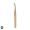 False Eyelash Tweezers False Eyelashes Applicator Steel Eyelash Extension Curler Nipper Clip Clamp Makeup Tools