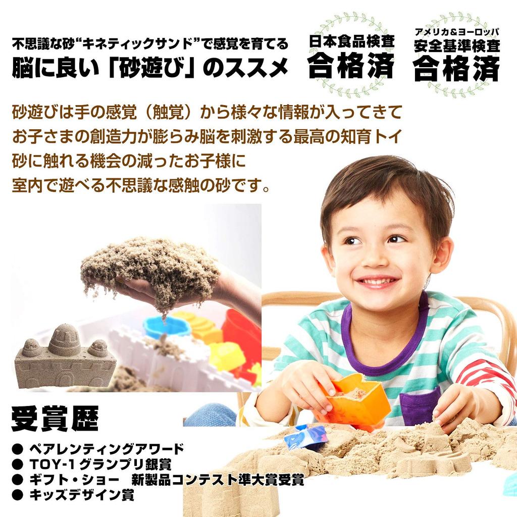 RANGS Kinetic Indoor Sand Used In Multiple Nurseries and Facilities Certified by the Japanese Food Standards Made In Sweden Sand, 2LB, Play,