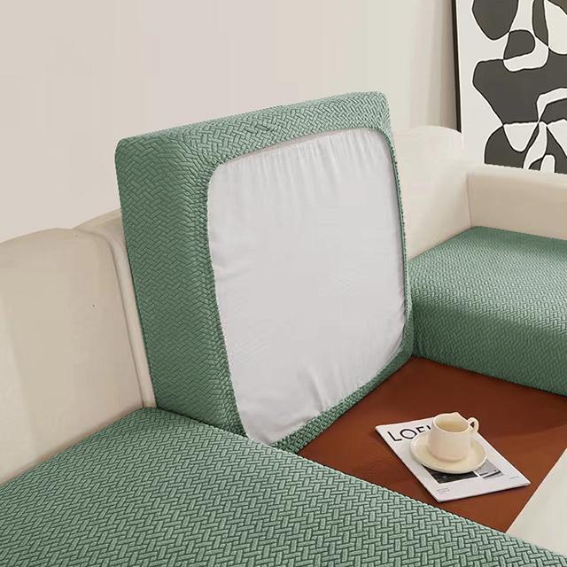 

Жаккардовые чехлы на подушки для сидений дивана, эластичный чехол для кресла, угловые чехлы для диванов, чехлы для мебели, чехлы для диванов для гостиной Normal Size (S)-1pc