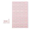 50 Sheets Writeable Labels Adhesive Sticker Jams Label Small Blank Sticker Sticker for Home School Office