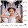 Kristall Königin Prinzessin Krone Barock Diadem Kopfschmuck Stirnband Braut Tiaras Hochzeitsfeier