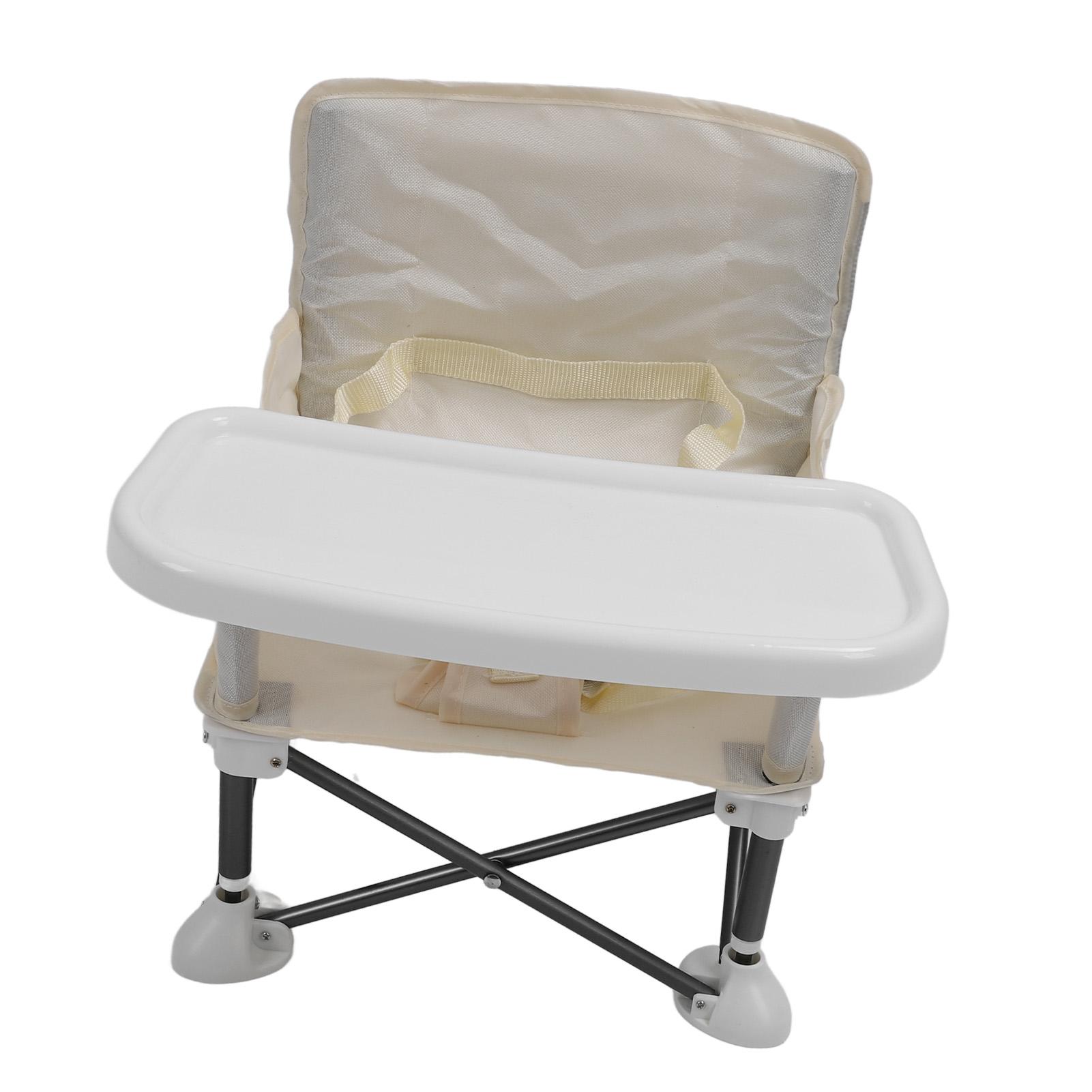 

Portable Travel Seat Portable Baby Seat Folding Baby Chair with Tray for Outdoor Beach