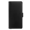 For iPhone 13 Pro Max Wallet Case with Dual Magnetic Clasp Litchi Textured Leather Flip Stand Phone Cover