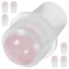 Smooth Pink Jade Essential Oil Bottle Rollers for Bottles 8Pcs