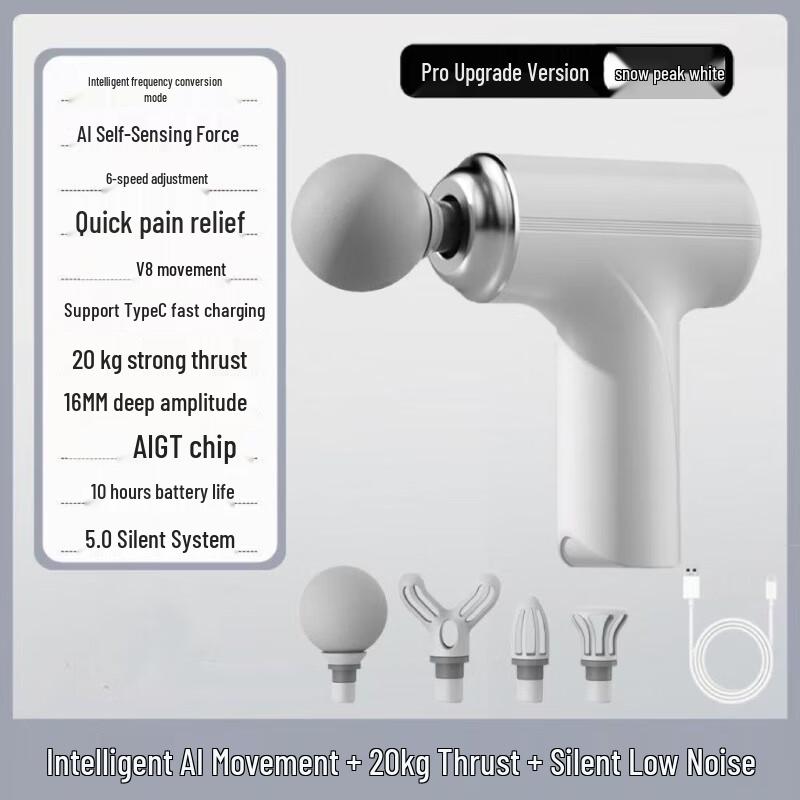 Mini Silent Deep Tissue Massage Gun
