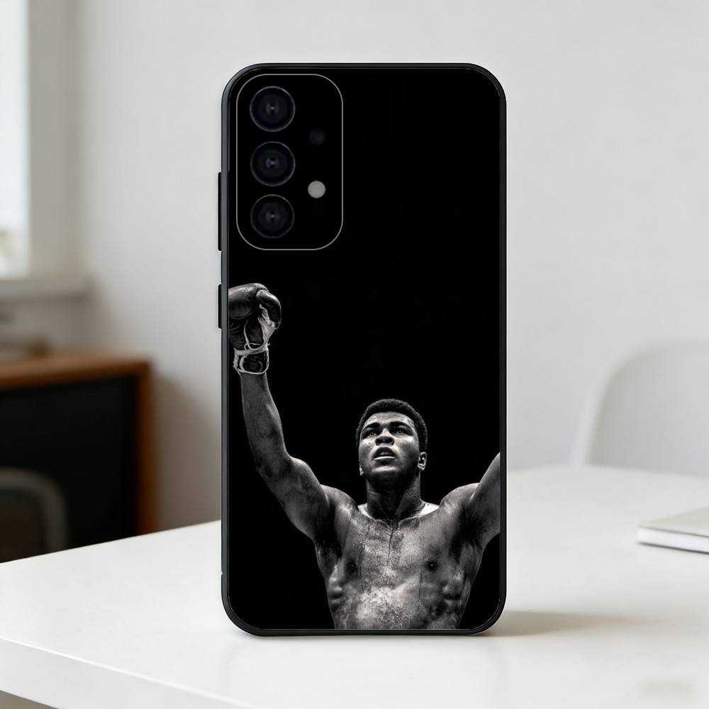 M-muhammad ali inspirational Phone Case For Samsung S25,S24,S21,S22,S23,S30,Ultra,S20,Plus,Fe,Lite Black Shell