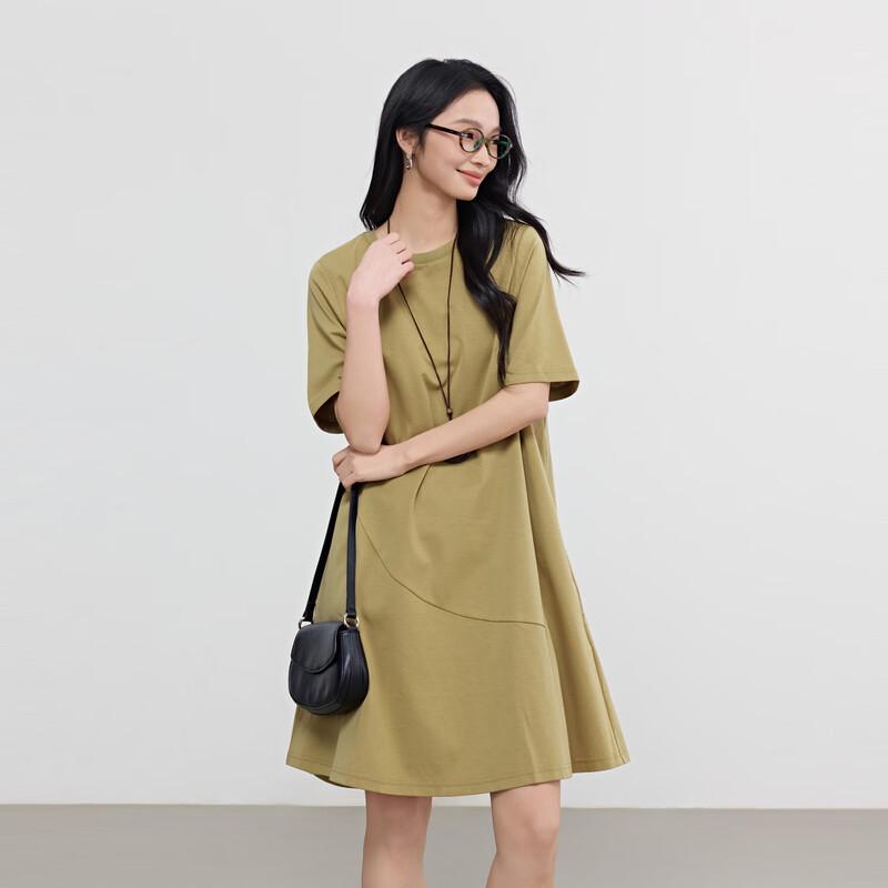 Elva' Island Relaxed Short Sleeve Dress