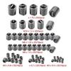 60PCS 3mm-12mm Stainless Steel Wire Screw Insert For Bolted Connections Vibration Resistant Wear Resistant Fasteners