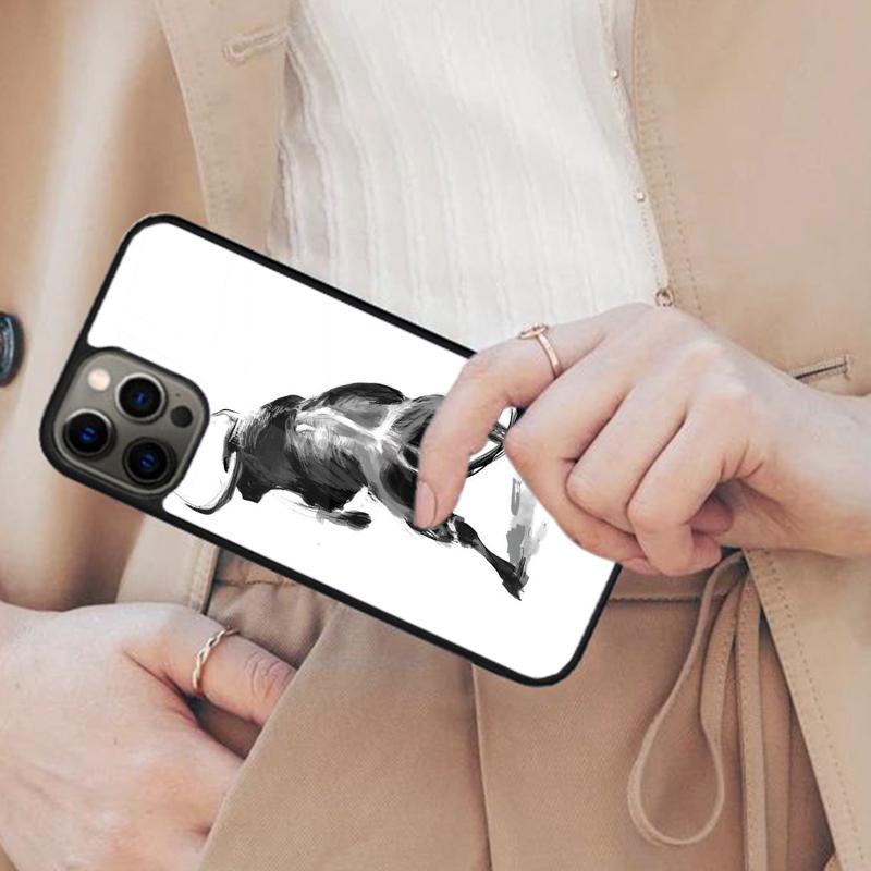 Taurus Bull Magnetic Phone Case For APPLE iPhone 17 Air 16 14 13 12 Pro Max 15 Plus Wireless Charge With MagSafe Cover