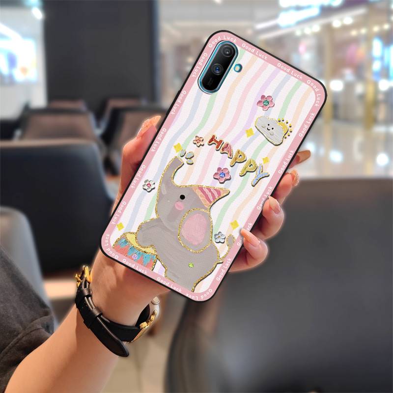 Anti-knock Graffiti Phone Case For OPPO Realme C3/C3i/Narz N10A Silicone Soft case Waterproof Cute Back Cover Shockproof