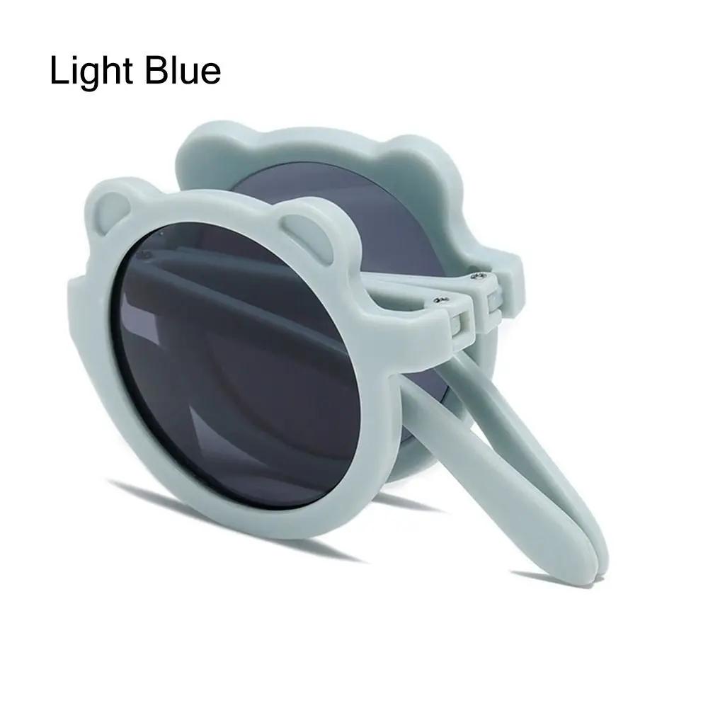 

Cute Little Bear Folding Children S Sunglasses Boys Girls Sun Protection Sun Glasses Fashion Baby Uv Protection Kids Eyewear