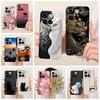 For Xiaomi Mi 14 Pro Case Cool Owl Dragon Painted Cover Soft Silicone Matte Phone Case For Xiaomi 14 Pro Mi14 5G Back Cover Bags