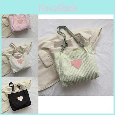 Trendy Street Style Canvas Tote Bag For Women With Large Capacity And Zipper Closure Stylish And Practical Shoulder Bag