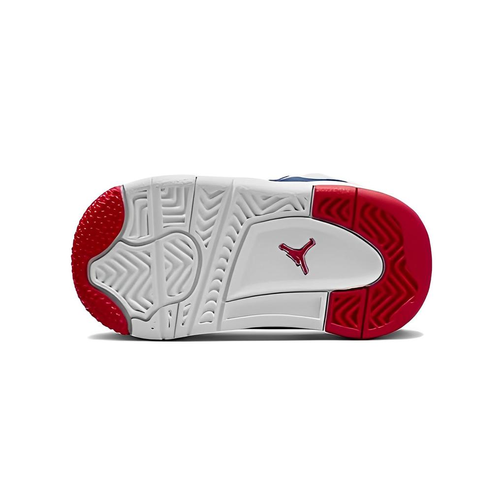 Air Jordan 4 Retro TD Messy Room Dětské tenisky Modrá Francouzská modrá Bílá DR6951-400
