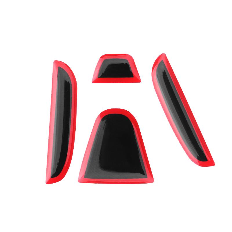 

Car Steering Wheel Front Emblem Badge Logo Sticker For Honda Accord Civic Spirior City FIT CRV Red Protective Decoration красный