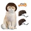 Pet Wig: Thickened Hair Headdress for Cute Dogs and Cats