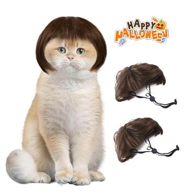 Pet Wig: Thickened Hair Headdress for Cute Dogs and Cats