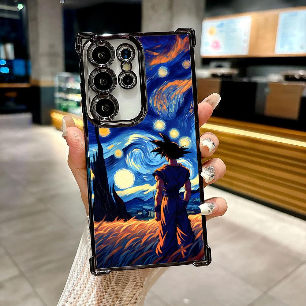 D-Dragon Ball Son Goku Anime Coque For Galaxy S26Ultra Phone Case For Samsung S26 S25 S24 S23 S21 Ultra S20 FE S25 Plus 5G Cover