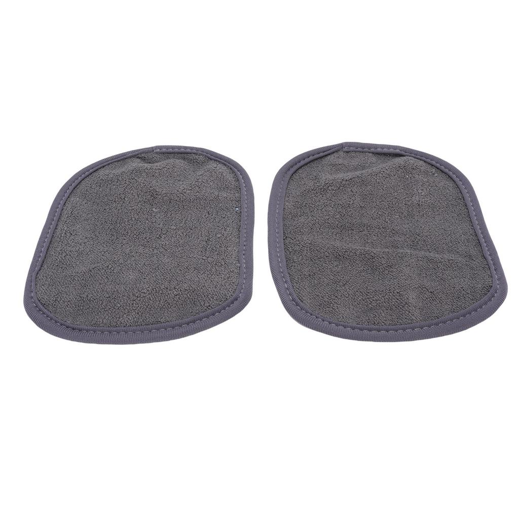 2 Pcs Sand Wipe Off Mitts Large Size   Mesh Fabric Beach Sand Remover Cleaner Vacation   for Sandboxes