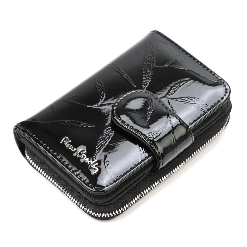 Schlankes Leder-Damenportemonnaie von Pierre Cardin