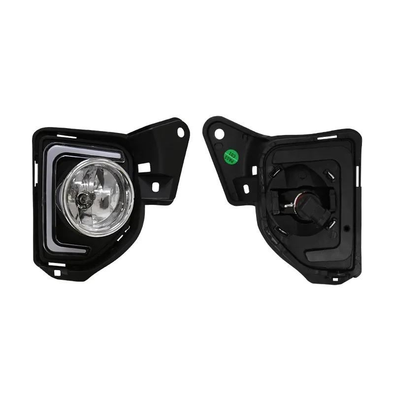 LED Fog Lamp Assembly For TOYOTA HIACE COMMUTER 2014 2015 2016 Daylights Wires Switch Turn Signal DRL Daytime Running Lights 12V
