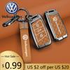 For VOLKSWAGEN VW Motebil Smart 3 Knapper Nøkkelveske Deksel Skall Nøkkelring for VW Volkswagen Passat B8 CC Arteon Magotan GTE Auto Ke