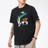 Adidas Neo Cartoon Print Loose Knit T-Shirt Men Tops Black HC3827