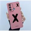 For Itel Vision 3 / Itel S17 / Itel P38 S661L S661W Case Lucky Initial Letter Liquid Silicone Protective Back Cover Phone Case
