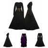 Elegant Victorian Renaissance Gothic Costume Gown For Cosplay And Fantasy Events