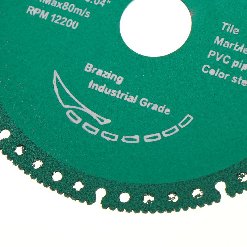 115mm / 125mm Hartlöt-Sägeblatt – 22,23mm Aufnahme Trennscheibe für Stahl, Gusseisen, Stahlbeton, Stein & Aluminium