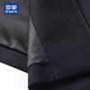 ROMON Men's Autumn/Winter Wool Silk Blend Business Casual Jacket