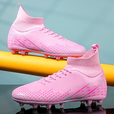 2025 Fashion New Men's Football Shoes Anti Slip Boots AG/FG Nail Shoes Professional Competition Training Shoes Outdoor Lawn Foot