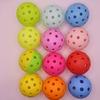 Pickleball Ball Competition Pickleball Rolling Plastic Ball Glowing Pickleball Pickle Ball with 40 Holes Racquet Sports