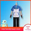 Summer Anime Pokémon Baby Ash Cosplay Costume Set