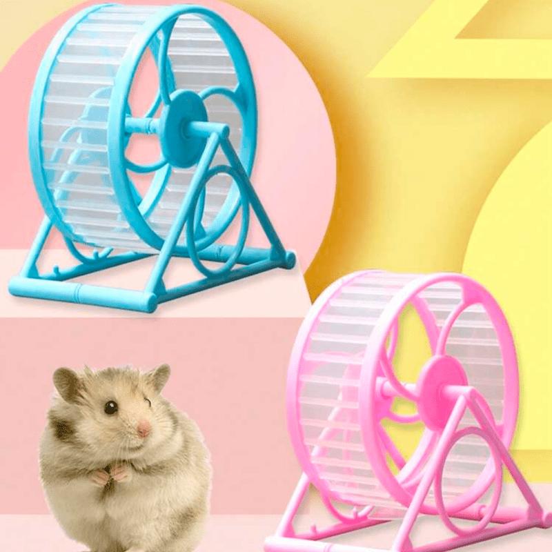 Laufrad für Hamster - Läuft leise - In 6 Farben erhältlich - Je eines - 3 - Ein leises Laufrad für Hamster, das Störungen verhindert