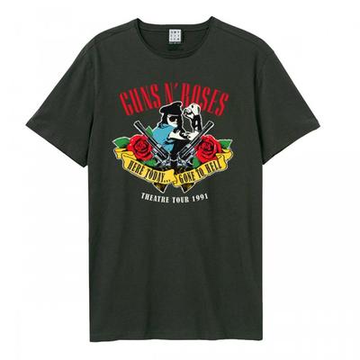 Amplified Camiseta unissex adulta Gone To Hell Guns N Roses