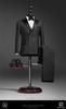 Scale Action Figure POPTOYS Male Suit Clothes and Shoes Set Masterpiece Version and Head Not [TOYBARJAPAN] 1/6 POP-X32 (Body Included)