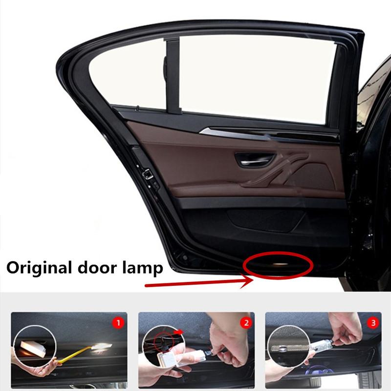 Car Accessories Led Lights Door Projector Lamp For BMW E90 E92 M3 E60 E61 E65 F01 F02 F10 F30 F48 G30 G38 X1 X2 X3 X4 X5 X6 X7