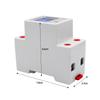 Einphasen DIN-Schienen Energiezähler 580A 220V 50Hz Elektronischer kWh-Zähler mit LCD-Hintergrundbeleuchtung Digital