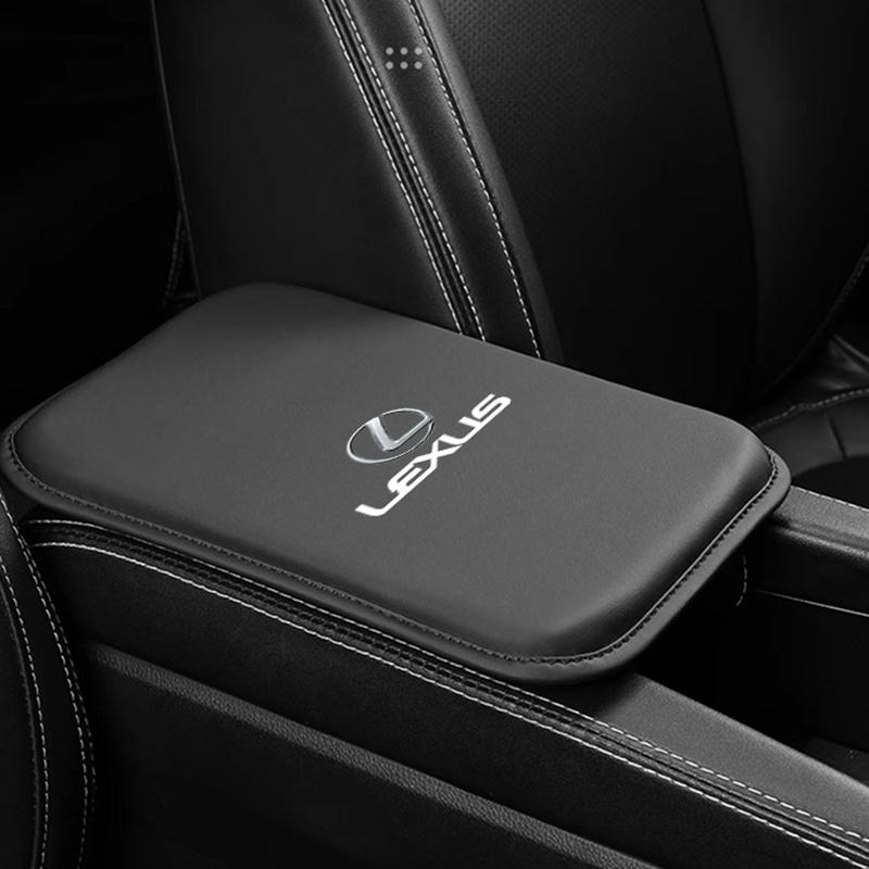 Car Armrest Box Mat Arm Rest Protection Cushion Pad Valve Cap For Lexus F SPORT ES RX NX LS UX LX GS CT IS250 IS300 IS430 RX350