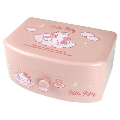 Caixa de Joias Personagens Sanrio Tees Factory com Doce A75 x L160 x Gaveta, Dreams/Hello Kitty, P110mm, SR-5545346KT
