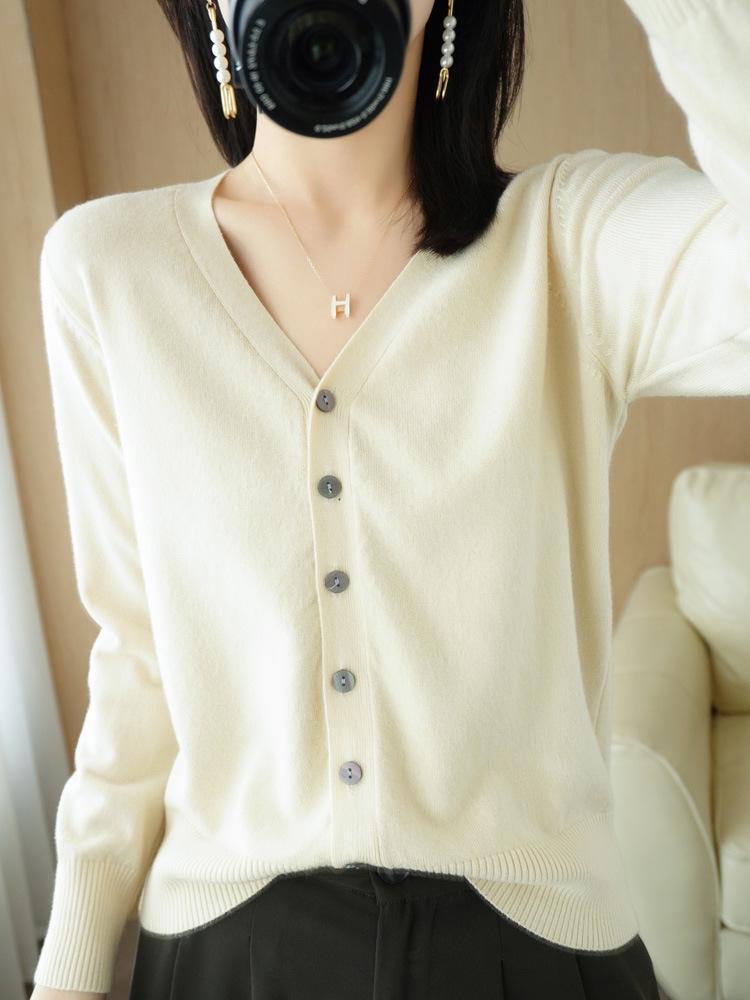 

Винтажный американский колледж пэчворк вязаный кардиган - Женский осенний свитер большого размера с длинным рукавом 2XL