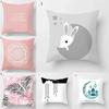 Simple Cartoon Cloud Moon Star Pattern Luxury Home Decorative Pillowcase Cushion Cover Living Room Sofa Cushion Cover