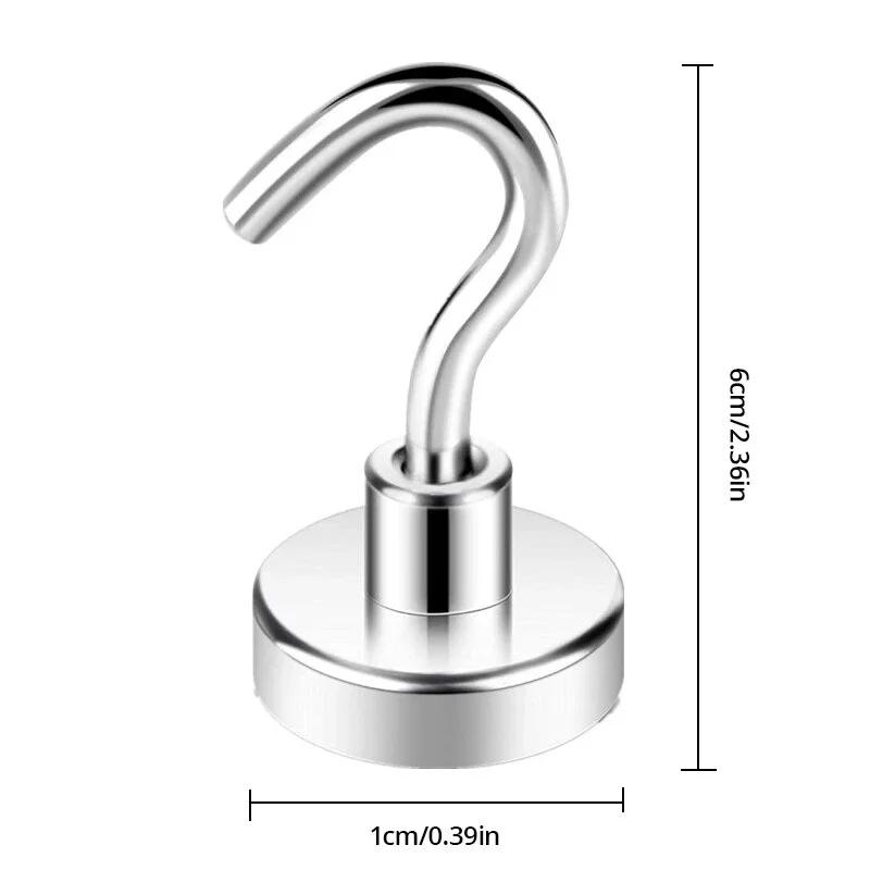 Selbstklebende Wandhaken Magnet Starker Magnethaken Heimdekoration Ke Halter Küchenbar Aufbewahrungshaken Badezimmeraufhänger Zubehör
